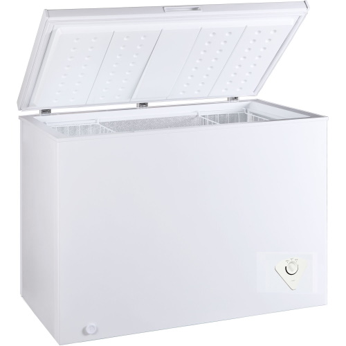 A wide chest refrigerator