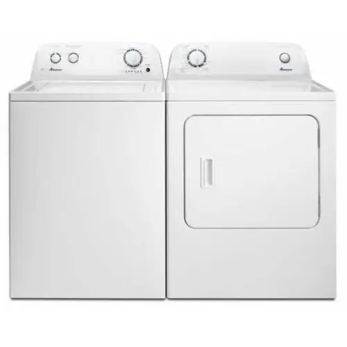 Two washing machine units