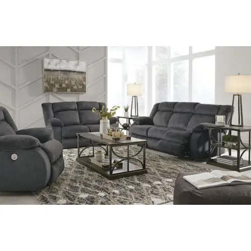 A set of Ashley Burkner reclining furniture