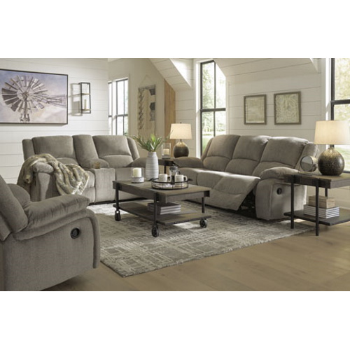 A set of Ashley Draycoll reclining furniture