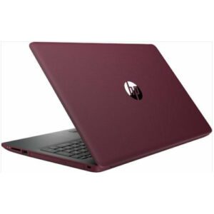 A maroon laptop