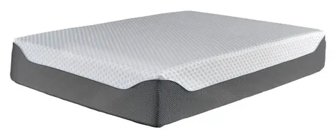 A mattress with an extra layer of foam on top.