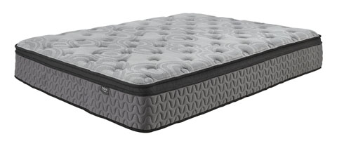A mattress that is on top of it.