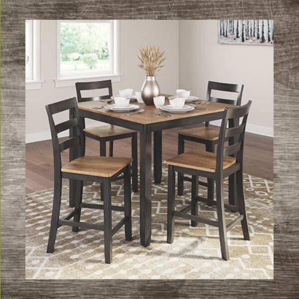 ASHLEY Gesthaven DRM Counter Table Set