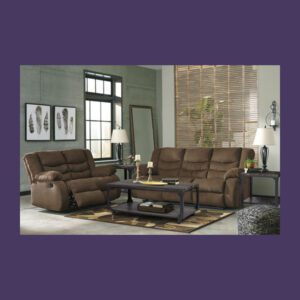 ASHLEY Tulen Reclining Sofa AND Reclining Loveseat