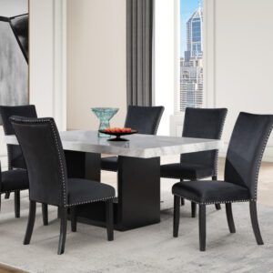 BLACK DINING ROOM SET