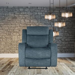 DARK GREY 9 GLIDER RECLINER