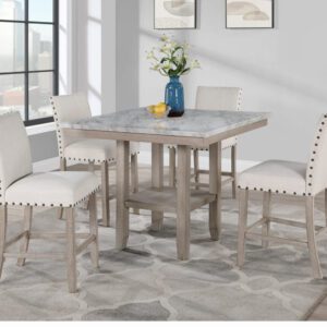 NATURAL AND WHITE BAR SET