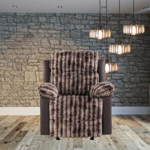 BROWN GLIDER RECLINER