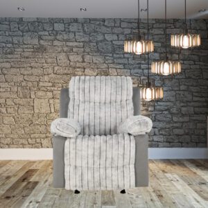 GREY GLIDER RECLINER