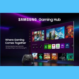 Samsung 55 Inch Crystal 4K UHD Smart TV / WITH GAMING HUB