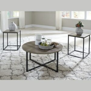 ASHLEY  Wadeworth 3PC TABLE SET