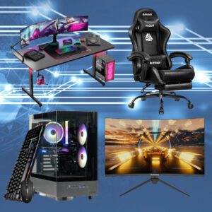 SKYTECH AZURE 3 BLACK GAMING BUNDLE