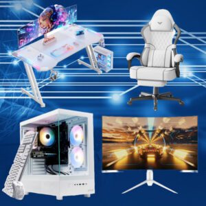 SKYTECH AZURE 3 WHITE GAMING BUNDLE