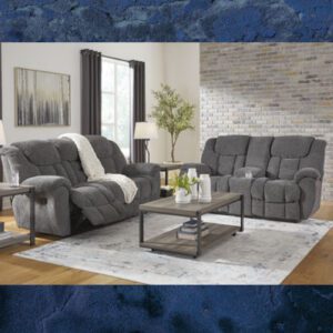 ASHLEY Foreside Reclining Sofa & LOVESEAT