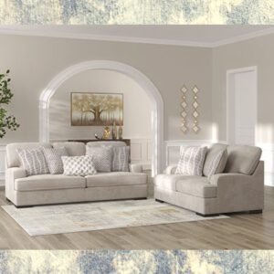 ASHLEY High Profile Sofa & LOVESEAT