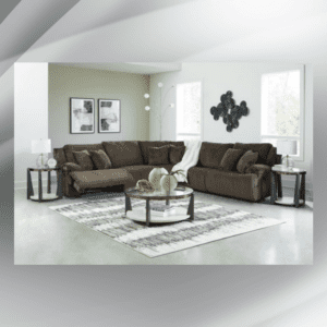 ASHLEY Top Tier 5-Piece Reclining Sectional