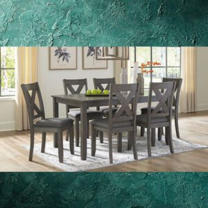ASHLEY CAITBROOK 7PC DINING ROOM TABLE SET