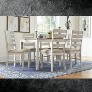 ASHLEY SKEMPTON 7PC DINING ROOM TABLE SET