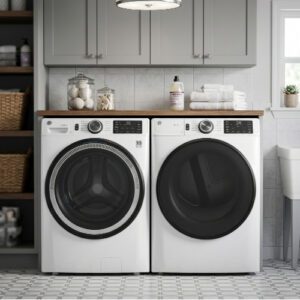 GE FRONT LOAD WASHER & DRYER SET